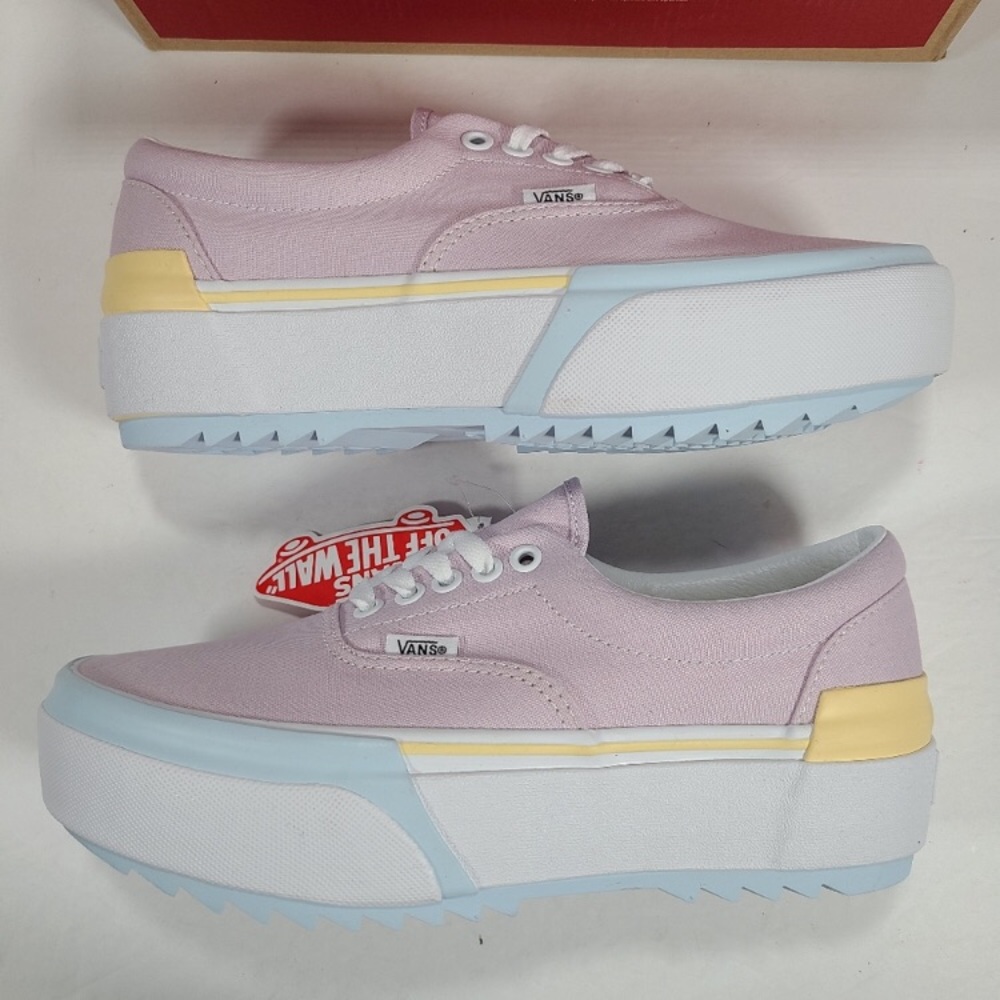 Women’s size 9 platform pastel vans